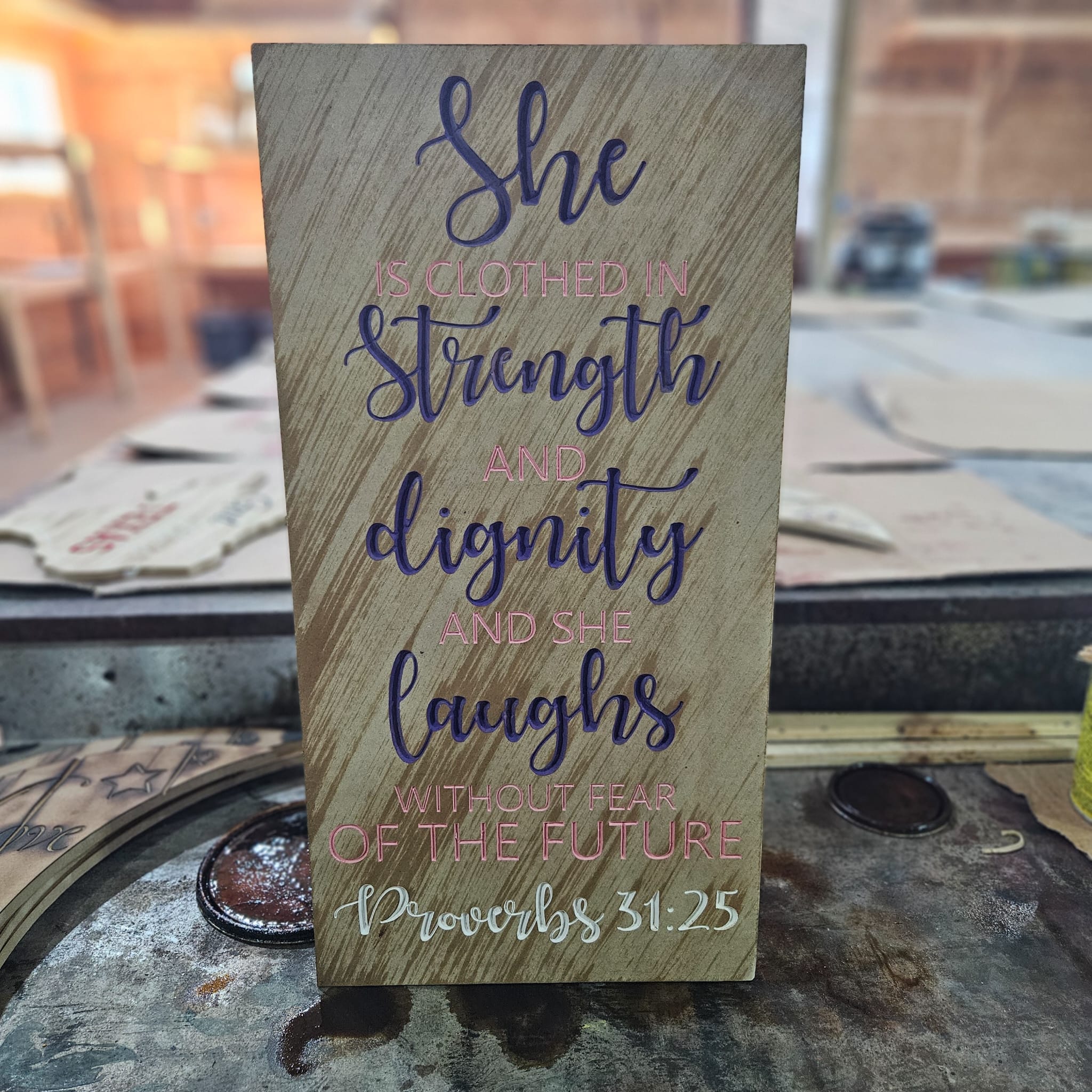 Proverbs 31:25