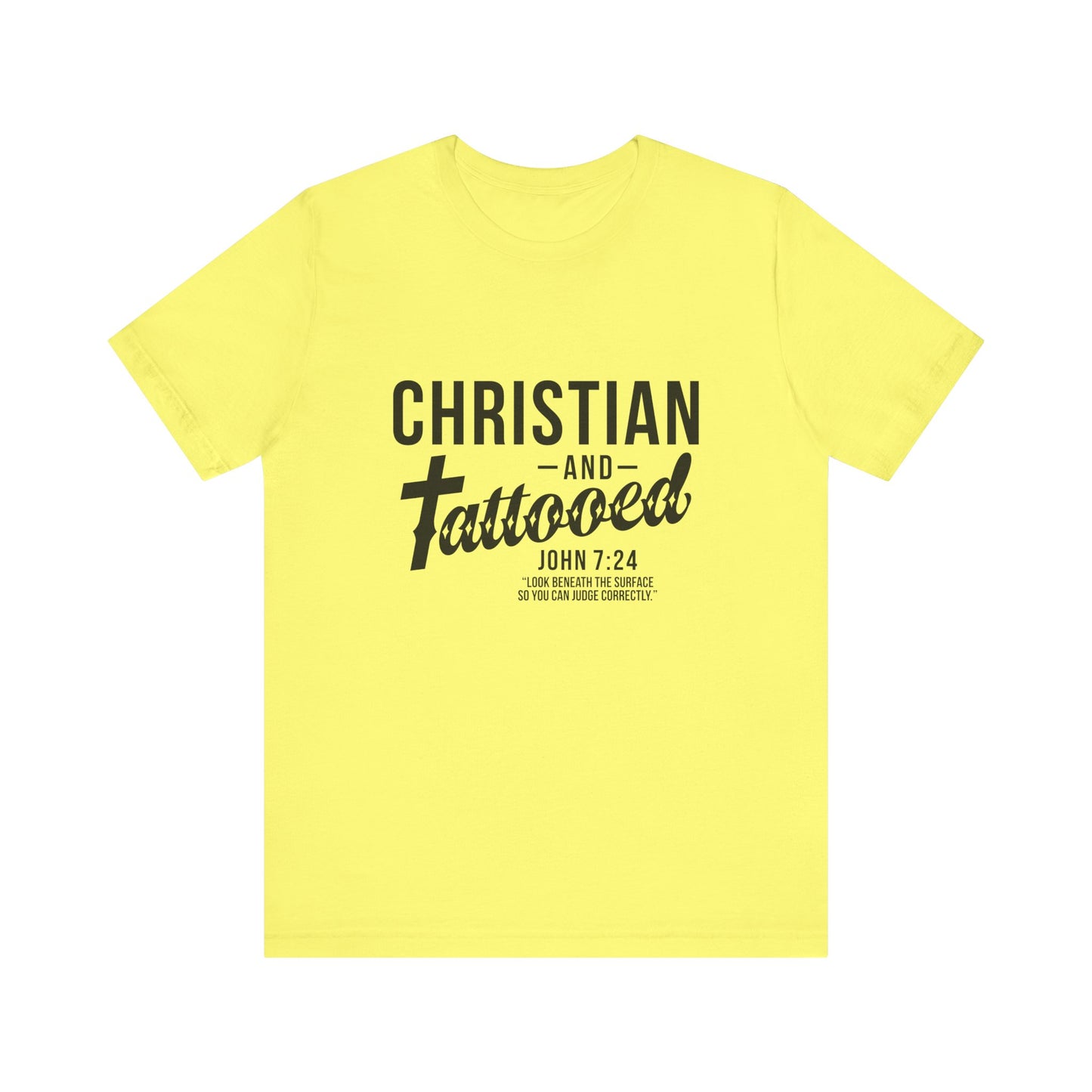 Christian and Tattooed Light Fabric