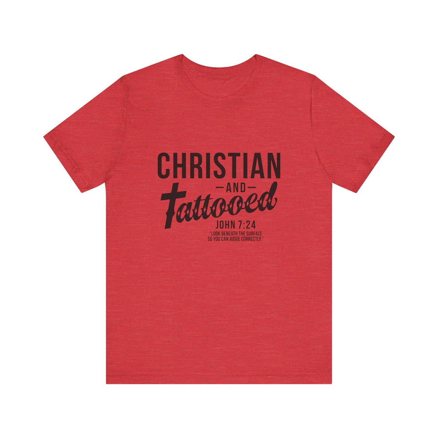 Christian and Tattooed Light Fabric